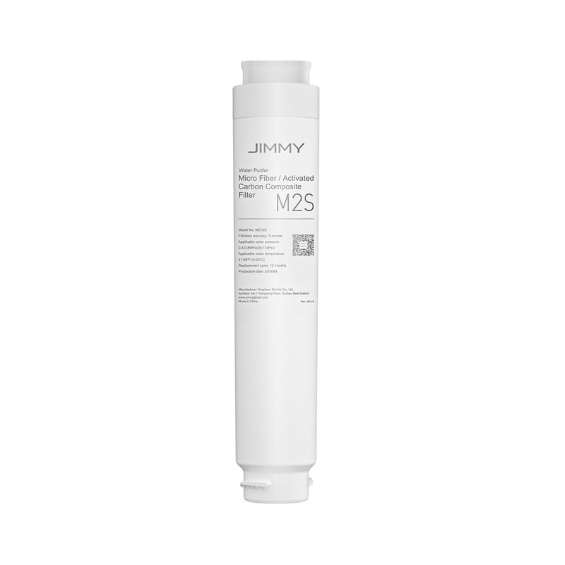 Jimmy Filter, Microfibre Activated Carbon Composite Filter M2S, Replacement Filter for R9 R9 Pro M9 Pro Osmosis System Drinking Water Countertop