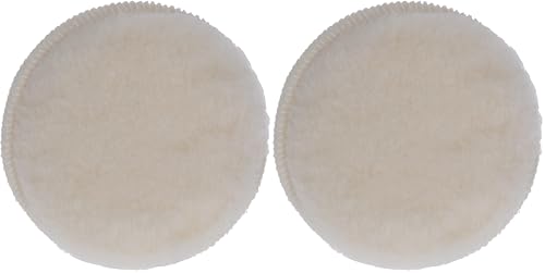 Bosch Lambswool Hood (Diameter 125 mm, System, Accessory Random Orbital Sander) (Pack of 2) 125 mm (Packung mit 2) Single