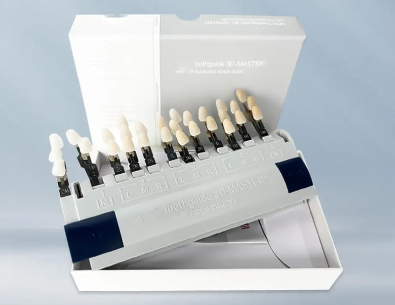 [Australia - AusPower] - Dental Shade Guide 3D Master | 29 Colors Including Bleaching Shades for Veneers & Esthetics | Professional Tooth Color Matching Tool for Accurate Dental Shade Selection 