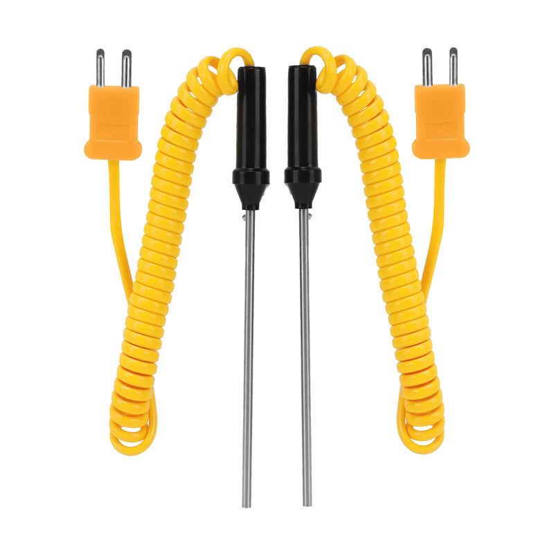 [Australia - AusPower] - 2PCS K Type Thermocouple Probe,Handheld Thermocouple Probe（-50~700℃） 