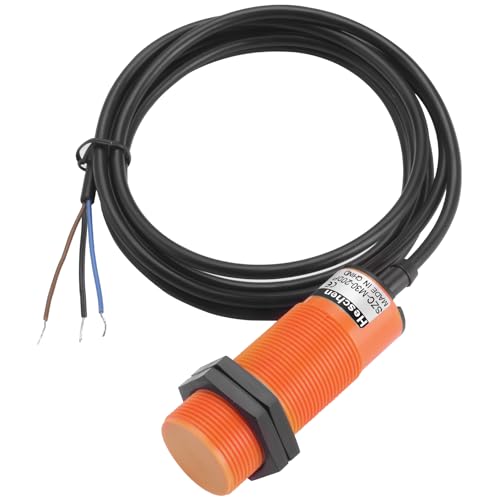 Heschen Capacitive Proximity Sensor M30.1-20 mm Detection Distance, 10-30V DC, 200mA, 3-Wire (PNP NO, SZC-M30-20DP) PNP NO