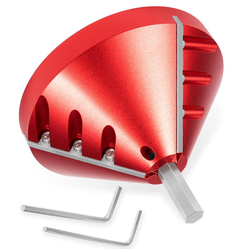 [Australia - AusPower] - 2 in 1 Inner-Outer PVC Deburring Tool, Chamfer Reamer Inner-Outer Pipe Beveler for 0.75" to 3.5" OD & 0.92" to 3.89" ID PVC, CPVC, ABS, PP, PE Pipes – 3 Sharp Blades, Fits Standard Drills 