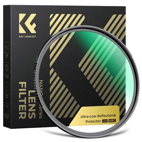 K&F CONCEPT 77mm HD Armor & Ultra Low Reflectivity MCUV Lens Filter
