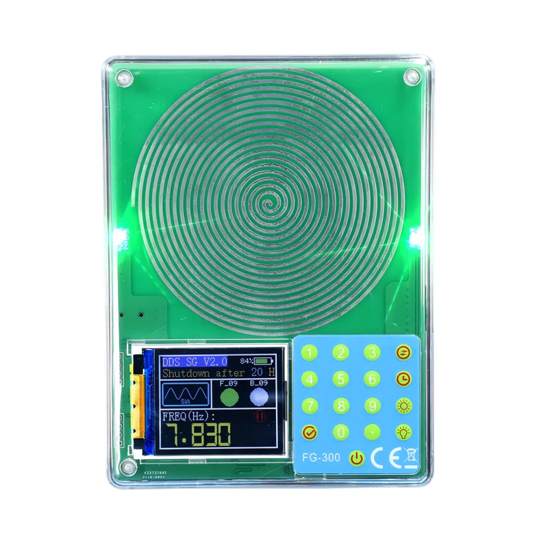 [Australia - AusPower] - Function Signal Generator 7.83Hz Schumann Wave Earth's electromagnetic Field Resonance 0.01Hz~200KHZ Adjustable Sine Wave Ultra-Low Frequency Pulse Generator,Sleep Aid Sound Frequency Machine 