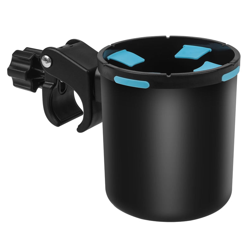 Marine Boat Cup Holder - No Drill Installation for Bimini Top, Rail, Pole, Grab Bar | 360° Adjustable & Anti-Slip Design | Gift for Boat Lovers, PWC, Jet Ski, Seadoo Pack Of 1 All-season