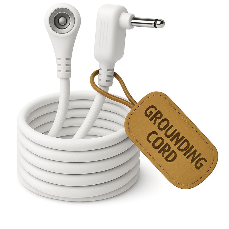 [Australia - AusPower] - Gaya Grounding Cord – 15ft Universal Replacement Cable for Grounding Mats, Sheets, Pads & Blankets – Durable Tested for Conductivity – Compatible with All Major Brands 