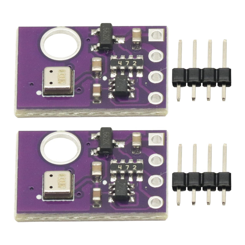 [Australia - AusPower] - 2pcs AHT30 High Precision Digital Temperature and Humidity Sensor Measurement Module I2C IIC Communication AHT20 AHT21 AHT10 Upgraded Version for Arduino Humidity Temperature Sensor 