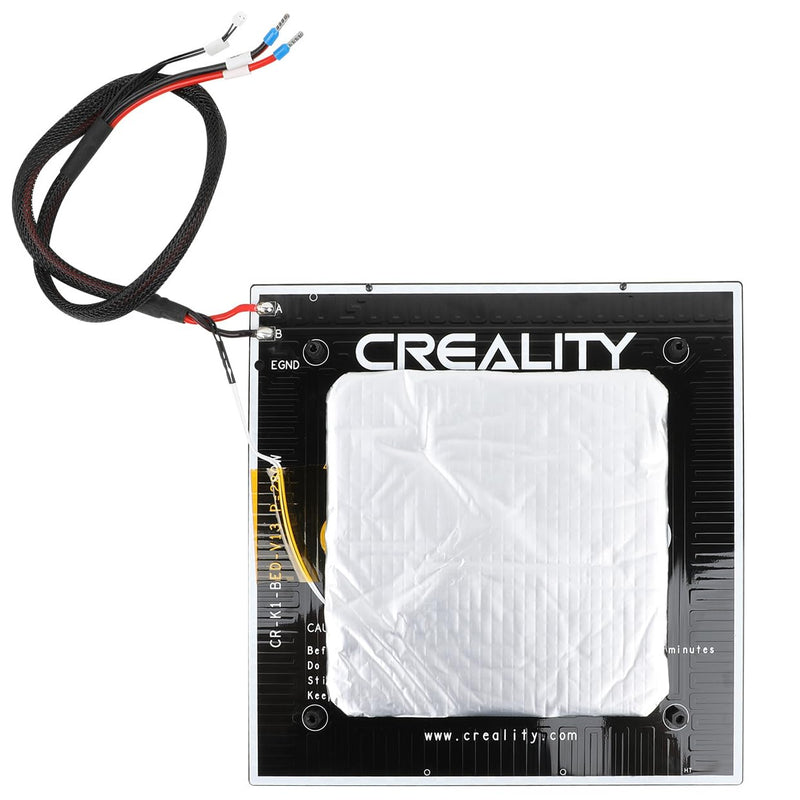 [Australia - AusPower] - Official K1 Hotbed Plate kit 24V 280W 235×235mm Aluminum K1C Heated Bed Compatible with Creality K1, K1C and K1 SE 3D Printer Accessories Parts 