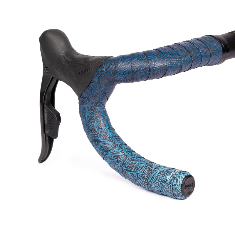 GUEE Attitude Fade Road Bike Handlebar Tape with Shock-Absorbing EVA Foam & Eco-Friendly TPU, Anti-Slip Cycling Bar Tape for Enhanced Grip and a Comfortable Ride (2 Rolls) (Fading Blue) Fading Blue