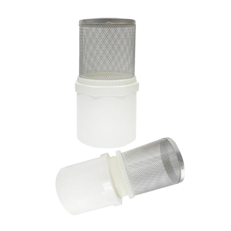 [Australia - AusPower] - DN40 inch Suction Strainers Stainless Steel Filter Cover Connected to 1.5" DN40 PVC Water Pipe Used to Remove Debris and Reduce Solid Entry，Koi Pond Filtration System. 1.5inch 
