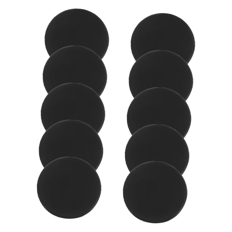 [Australia - AusPower] - 10pcs Black Silicone Stethoscope Covers Fit Ear Guard Sleeves for Doctors Easy to Clean Noise Replacement Protectors 