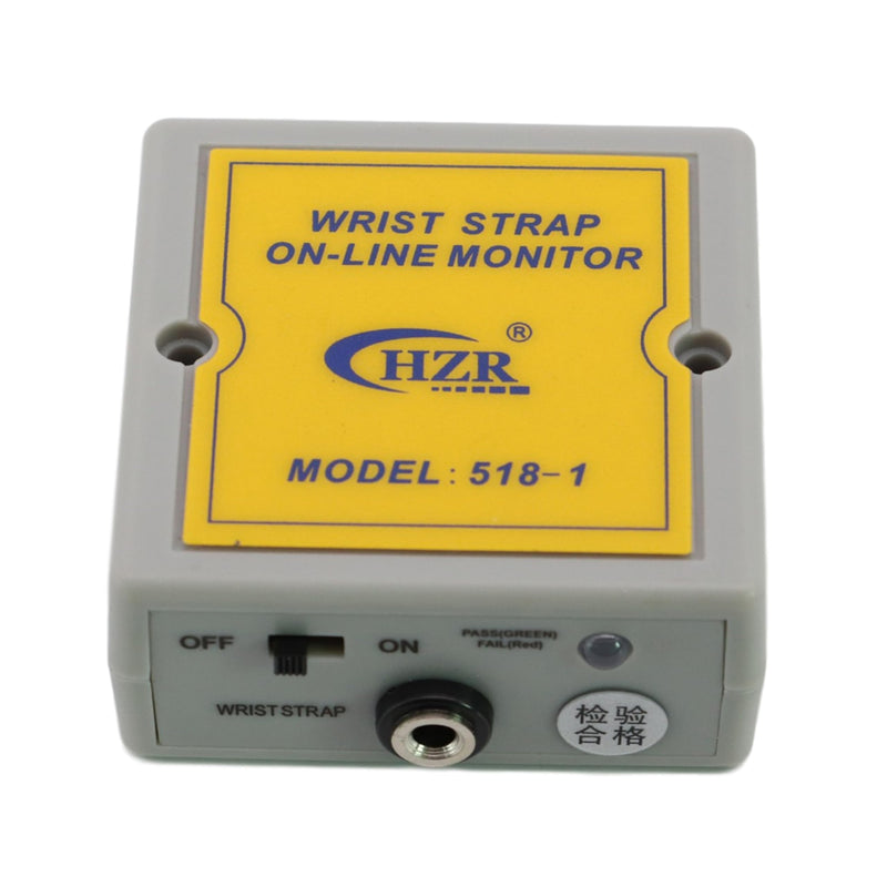 [Australia - AusPower] - ESD 518-1 Anti-Static Wrist Strap Online Monitor, Anti Static Wristband On-line Real Time Monitoring Tester 