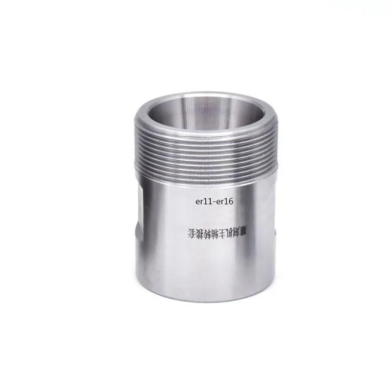 [Australia - AusPower] - 1pc Adapter Er11-Er16 Extension Rod Spindle Motor Rotor Engraving Machine Spindle Motor Shaft Sleeve ER11-ER16(Without Nut) 