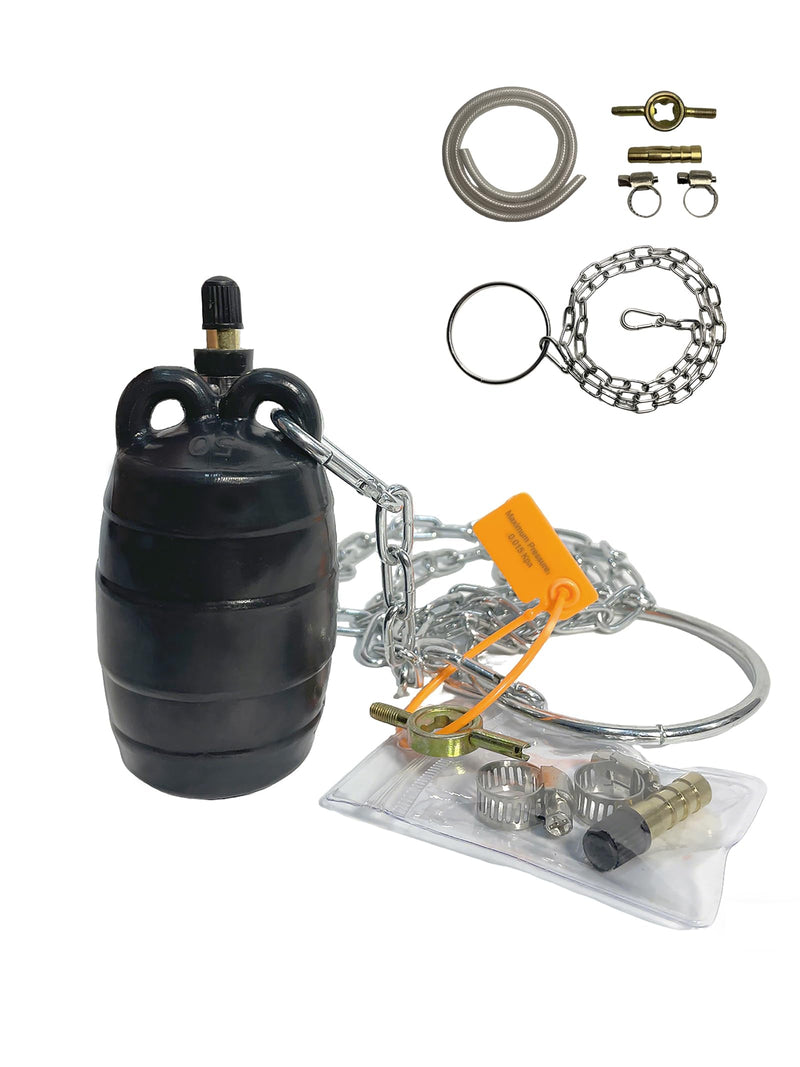 [Australia - AusPower] - Inflatable Pipe Plug (Airbag) for Drainage Pipe & Sewer Pipe, Water Shut Off Tool with Accessories - Plumbing Tool for Pipe Repair, Closed Water Testing & Temporary Blocking (2 inch) 2 inch 