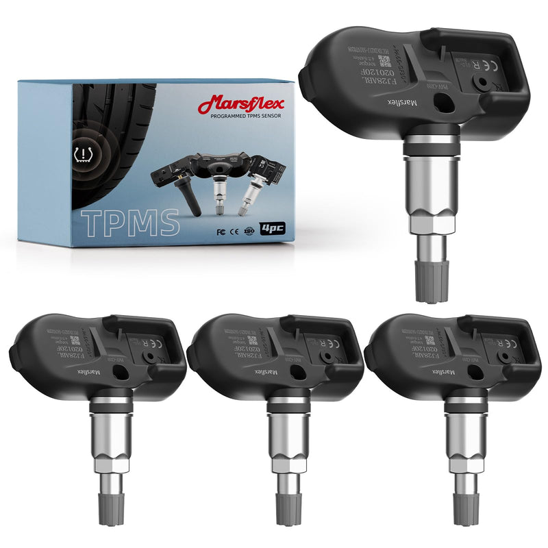 Marsflex TPMS Sensor PMV-C010 Fit for Toyota Camry RAV4 Corolla Highlander Prius Avalon, for Lexus Scion Subaru, 4PCS Tire Pressure Monitoring Sensor Replaces 4260706020 315MHZ