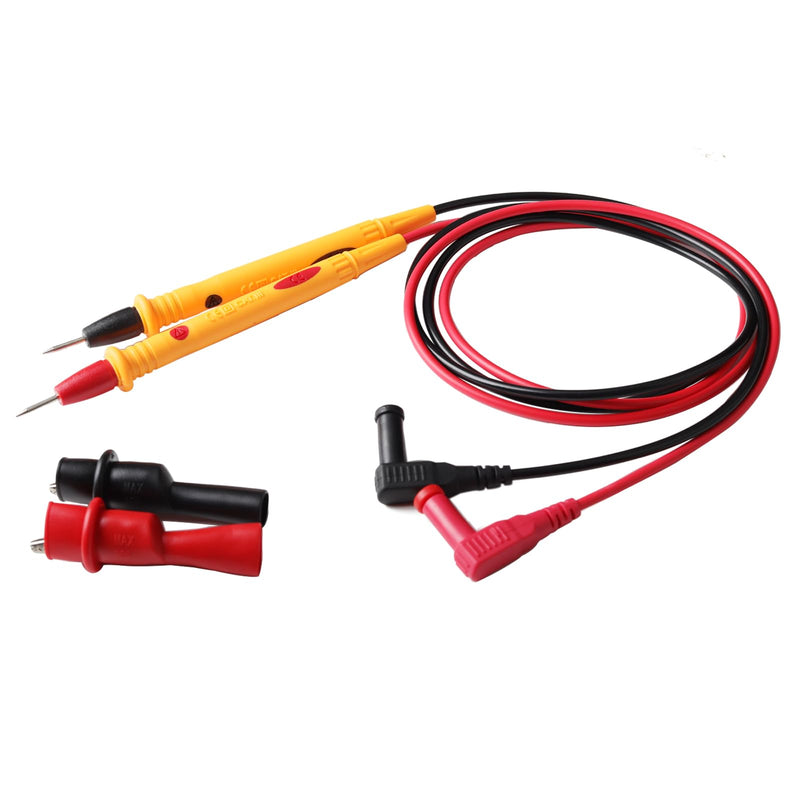 [Australia - AusPower] - 1000V 10A Multimeter Test Leads, Multimeter Leads+2pcs Alligator Clips, Test Probes Leads 