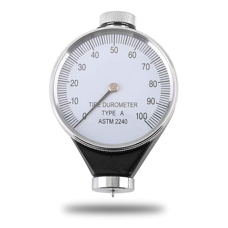 Shore Hardness Gauge, 0-100 HA Shore A Durometer, Hardness Tester for General Rubber Plastic Hard Rubber Hardness Measurement