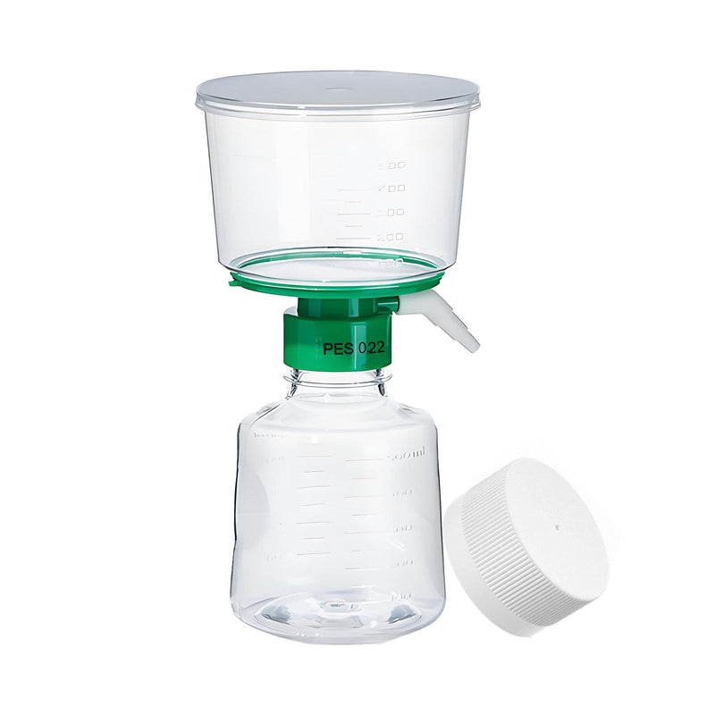 [Australia - AusPower] - 500ML Vacuum Filter Units with 0.22um PES Membrane, Filter Membrane Diameter: 90mm,Individually Wrapped (500mL - 0.22um PES) 500mL - 0.22um PES 