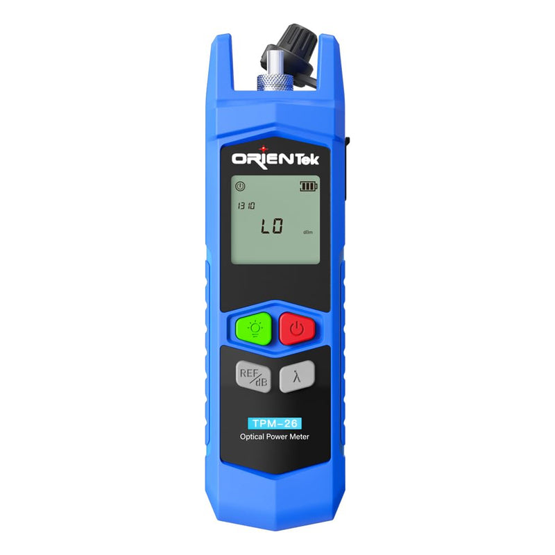 [Australia - AusPower] - Orientek TPM-26 Portable OPM -70~+6dBm / -50~+26dBm Fiber Optic Handheld Optical Power Meter, TFL-12 Visual Fault Locator 10mw 20mw 30mw VFL, Fiber Optic Cable Tester (-70~+6dBm OPM) -70~+6dBm OPM 