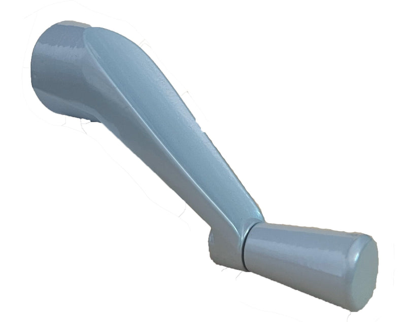 [Australia - AusPower] - Window Crank Handle Replacement,Fit to [3/8 Inch Spindles]. Spline Socket Crank Handle, Smooth 360-Degree Operation.Casement Window Opener,Compatible Andesen Operator Handle (Pack of 1)(Silver-Gray) 