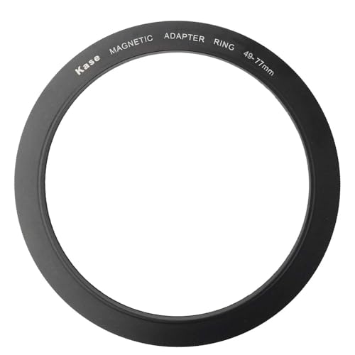 Kase Magnetic 49-77mm 49mm to 77mm Filter Step-Up Adapter Ring for Wolverine Magnetic Filters
