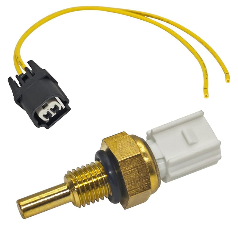[Australia - AusPower] - 37870-RTA-005 37870-RWC-A01 Temperature Sensor with Connector Pigtail Harness - Compatible with Honda Civic, Accord, Acura MDX 2007-2015 - OEM Replacement 37870RWCA01 37870RTA005 