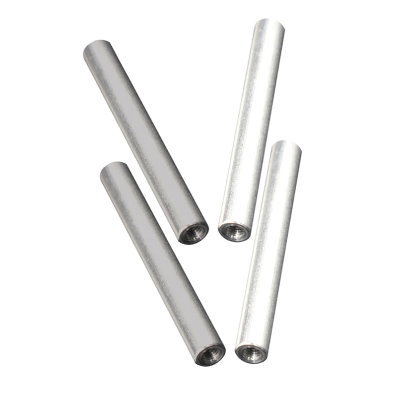 [Australia - AusPower] - Zerodeko 4pcs Electrolyzer Iron Rod for Magnetic Coils Iron Rod for Electromagnetic Core Iron Rod for Electromagnetic Projects Electromagnet Core Iron Rods Electric Rod Aluminum 