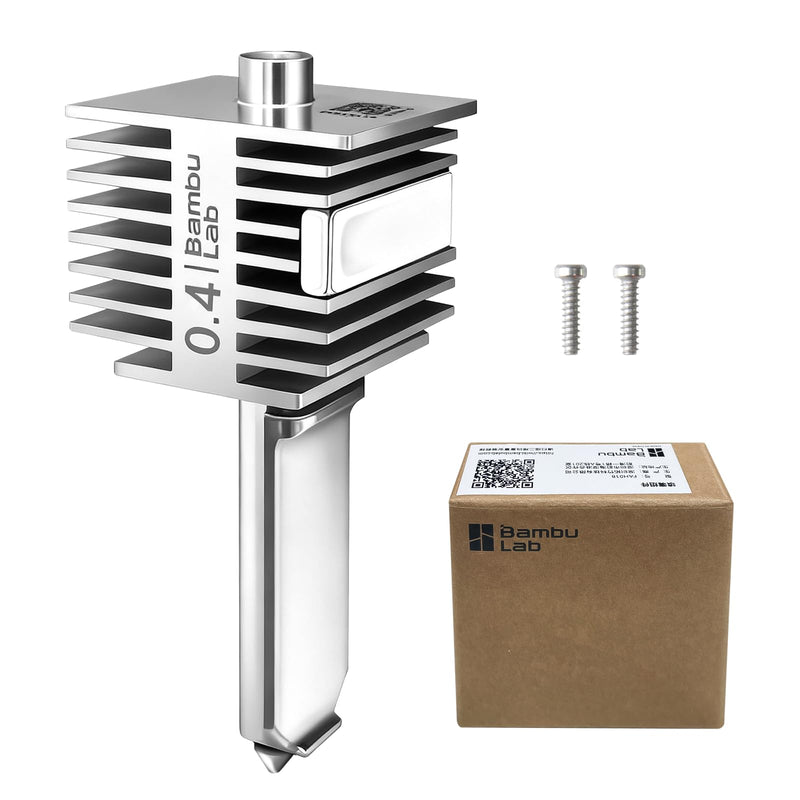 Original Bamboo Lab A1 Mini hotend,A1 Stainless Steel All-in-one Hotends Kit with 0.4mm Nozzle High Speed Printing All Metal Extruder Hot End Replacement kit for Bambu Lab A1 Series Original 0.4mm A1/A1mini hotend