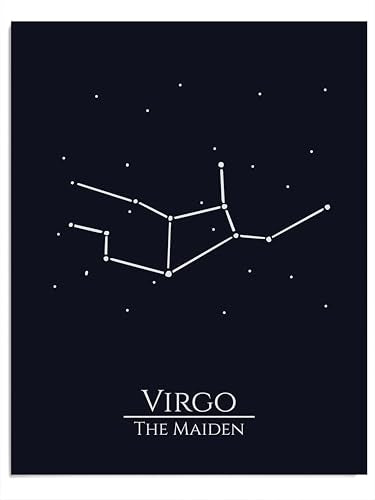 AMERICAN LUXURY GIFTS Virgo Constellation 'The Maiden', 11x14 unframed