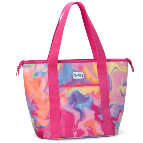Swig Life Zippi Insulated Cooler Bag, Collapsible Soft Cooler Candy Crush