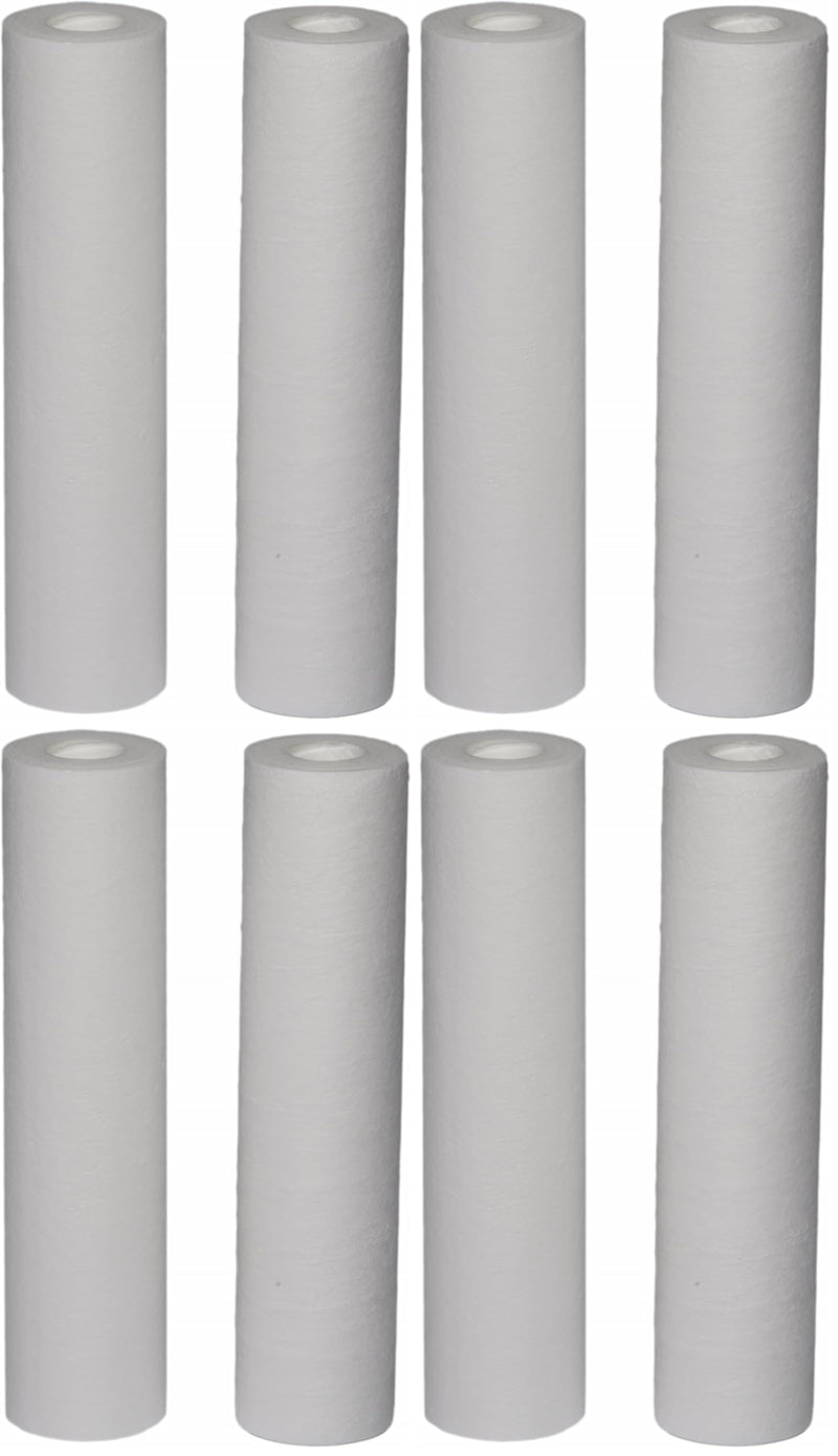 EcoPure EPW2B Whole House Replacement Filter, 2 Count (Pack of 4), White 1 Count (Pack of 8)