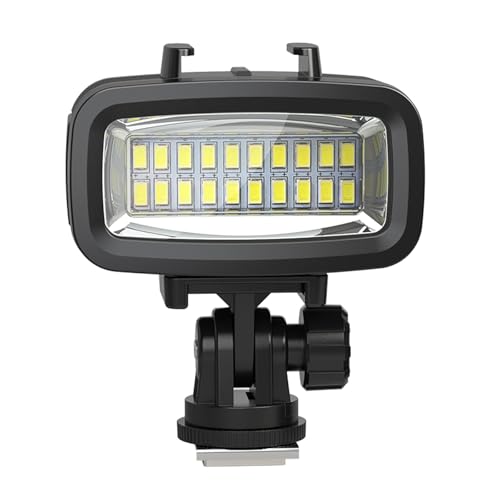 Dive Light Compatible with Gopro Light, 700LM Diving Flashlight, 4 Modes SL-100 Underwater Lights, 40m Waterproof Diving Fill Light, Underwater LED Video Light for Multiple Action Camera