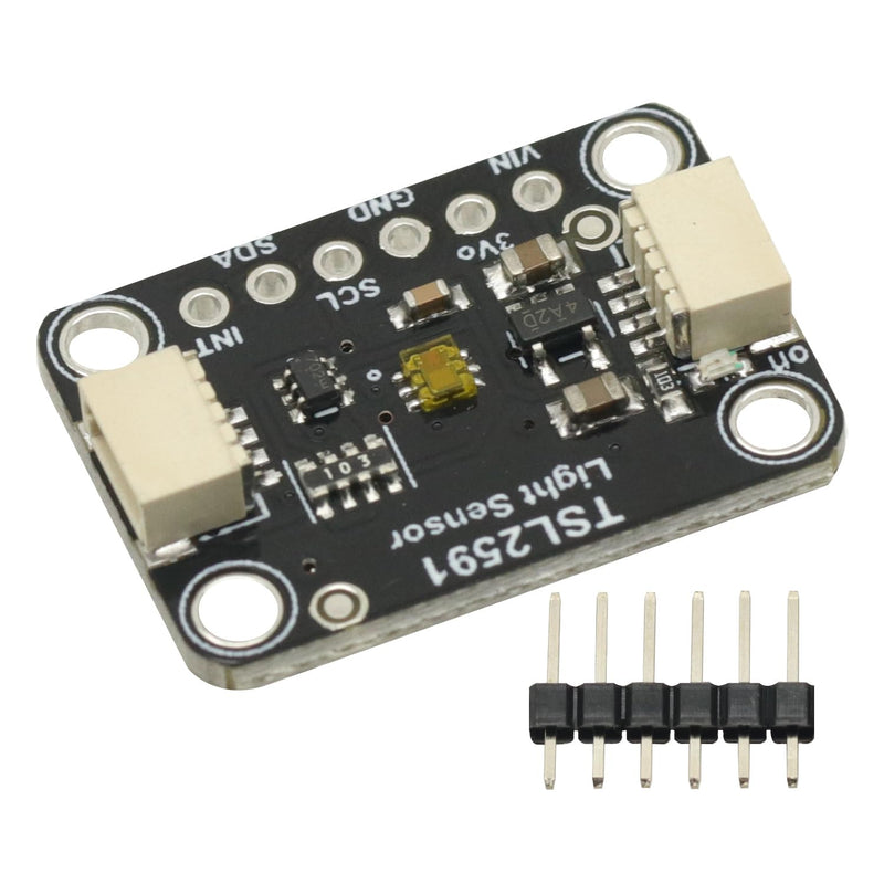 [Australia - AusPower] - DC3-5V TSL2591 Digital Optical Sensor Module I2C Interface Measures up to 88000 lx Low Power Consumption Suitable for Lighting LUX/Light Sensor 