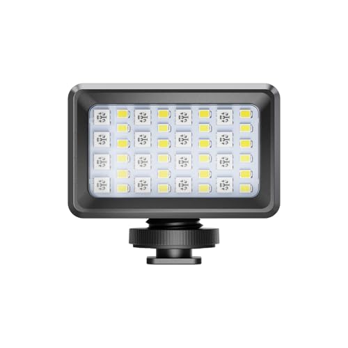 Dive Light Compatible with Gopro, Scuba Diving Flashlight, 7 Modes SL-105 Underwater Lights, 40m Waterproof Diving Fill Light, Underwater LED Video Light for Multiple Action Camera
