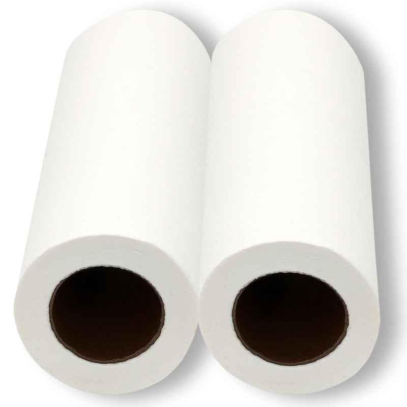 [Australia - AusPower] - Jointown Headrest Paper Rolls, 8.5" x 225'- 2 Rolls - Smooth Disposable Face Cradle Surface Paper Spool for Medical, Exam and Chiropractic Tables Smooth 2-Rolls 