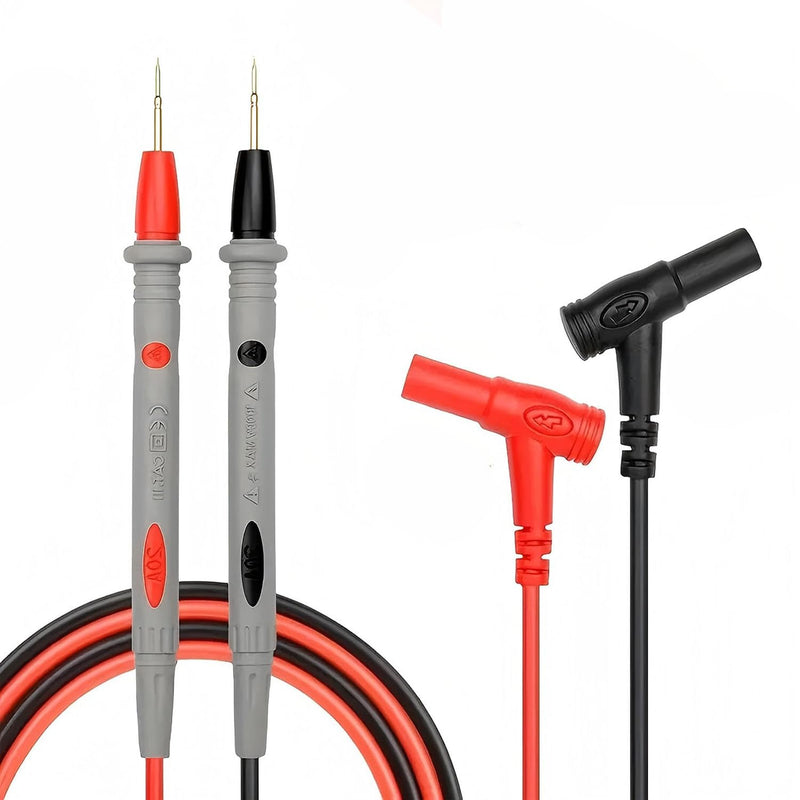 [Australia - AusPower] - 1000V 10A Multimeter Test Leads Probes Banana Plug, 2set Digital Multimeter Probes Electrical Test Probe and 1set Alligator Clips 