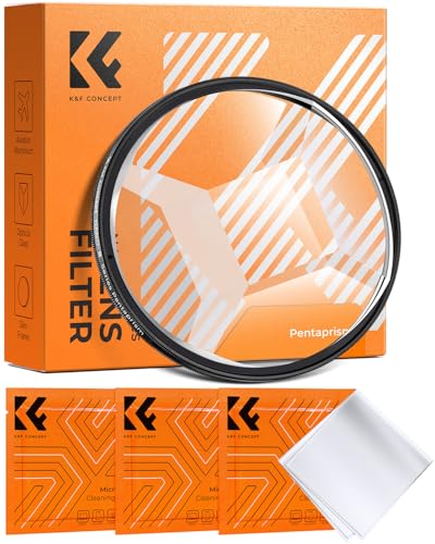 K&F CONCEPT 77mm Fractal Filter Rotatable Prism 4+1