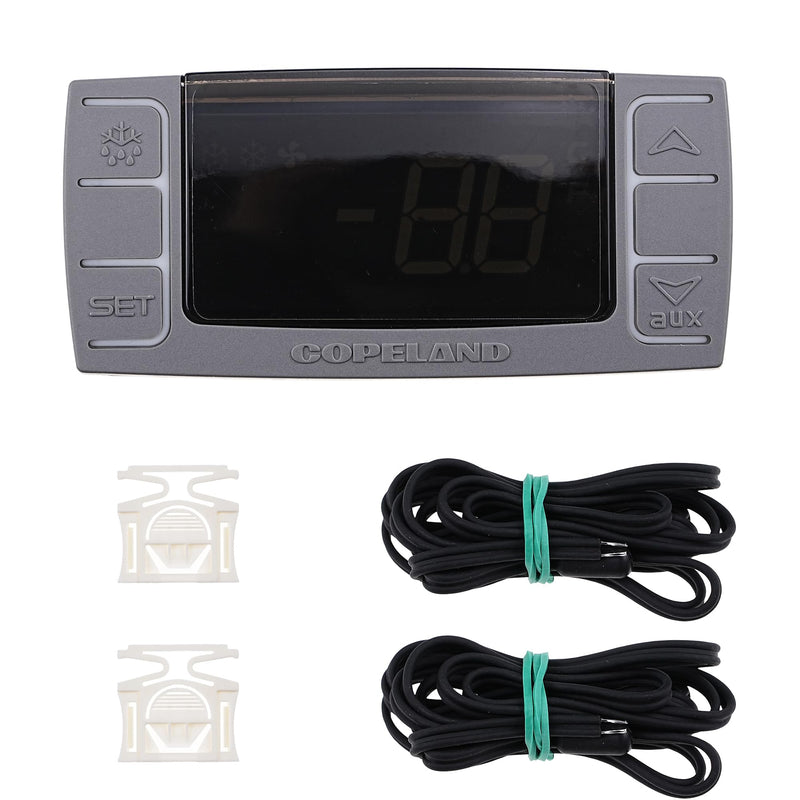 [Australia - AusPower] - for Dixell XR06CX-4N1F1 Temperature Controller with Temperature Sensing Probe, Digital Thermostat Controller for 120V 50-60hz Commercial Refrigerators/Freezer 