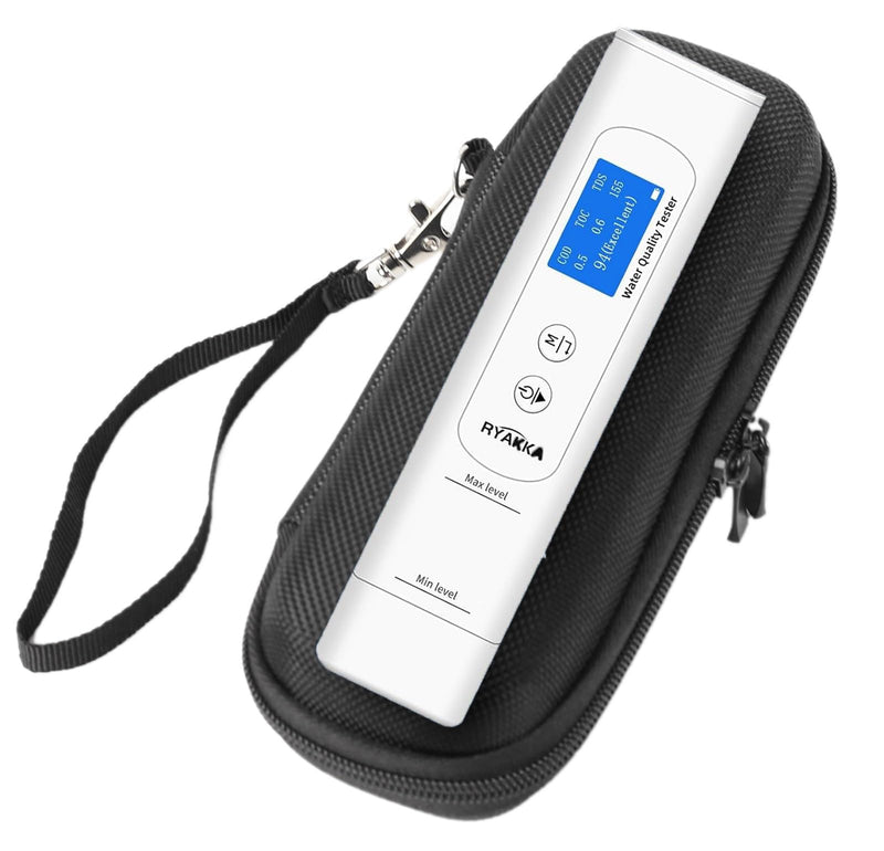 [Australia - AusPower] - Portable Protection Hard EVA Case for KactoilyRYAKKA Pro 6-in-1 Drinking Water Tester (Only Case) 