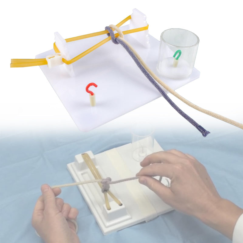 [Australia - AusPower] - Surgical Knot-Tying Practice Kit - Suture Training Tools, Master Knotting Techniques for Clinical Students & Professionals, 1 Set 