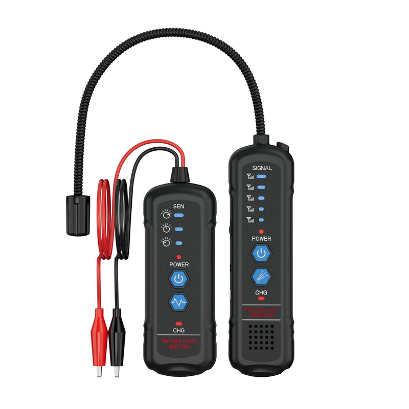 [Australia - AusPower] - U650 Underground Wire Tracer, Rechargeable Underground Cable Locator for Locating Breakage Cables and Pet Fence Wires Tracer with Earphone U650 
