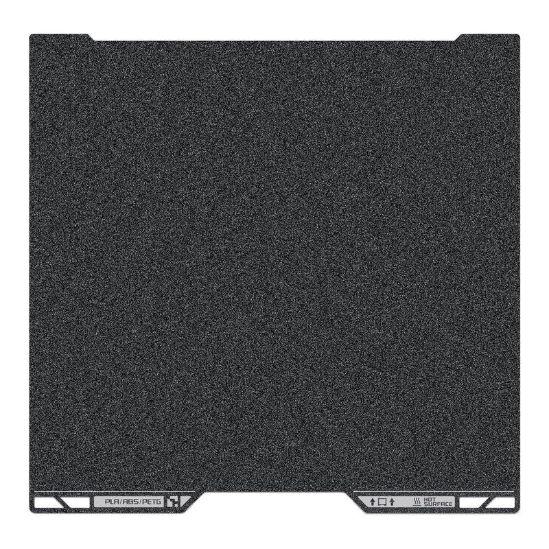 [Australia - AusPower] - 355x346mm Black PEI Double Side Build Plate for Bambu Lab H2S/H2D, 3D Printer Parts Textured PEI Spring Steel Plate Print Bed for Bambulab H2D 3D Printers 355x346mm 
