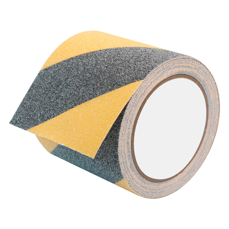 Anti Slip Traction Tape 4'' x 16.4 Ft Grip Tape for Stairs Outdoor/Indoor Heavy Duty Safety Friction, Abrasive Non Slip Tapes Non Skid Roll High Traction Grit for Steps, Ramps, Treads, Walkway 4 Inch * 16.4 Ft