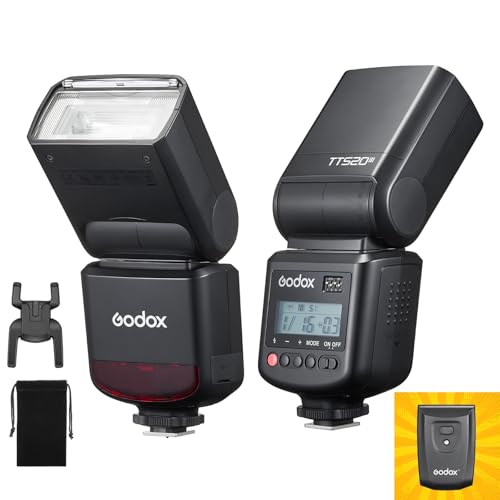 GODOX TT520III Universal Camera Flash Speedlite(TT520II Upgraded)