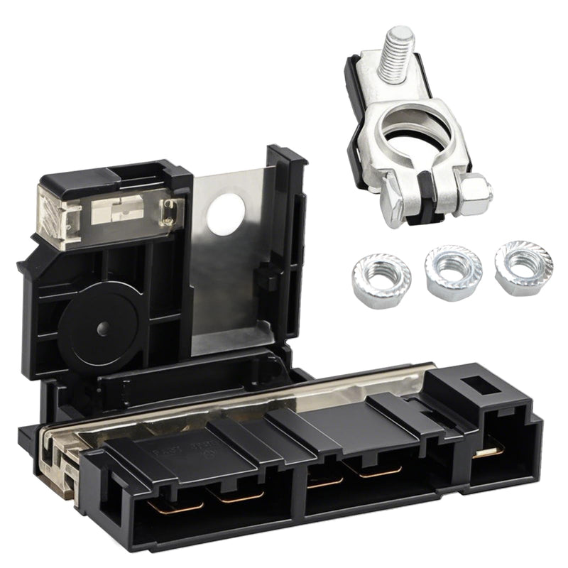 [Australia - AusPower] - EVRBUL Battery Fusible Link Holder Assembly and Terminal Kit Compatible with Nissan Maxima Murano Pathfinder Infiniti QX60, Battery Current Sensor Replace# 24380-3JA1A 