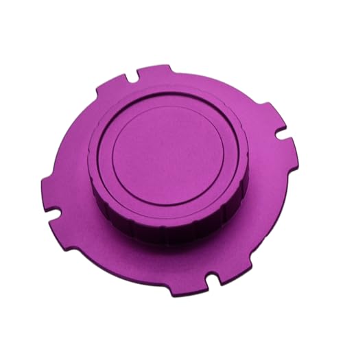 PL Mount Lens Cover Cap, Dust Protection Anti-Scratch for ARRI Zeiss Angenieux Cooke Fujinon RED Sony Canon Camera, Purple Metal