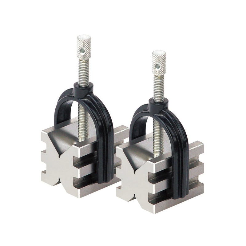 [Australia - AusPower] - HHIP 3402-0111 Steel Multi-Use V-Blocks & Clamps Set, (1-5/8 X 1-1/4 X 1-1/4) 