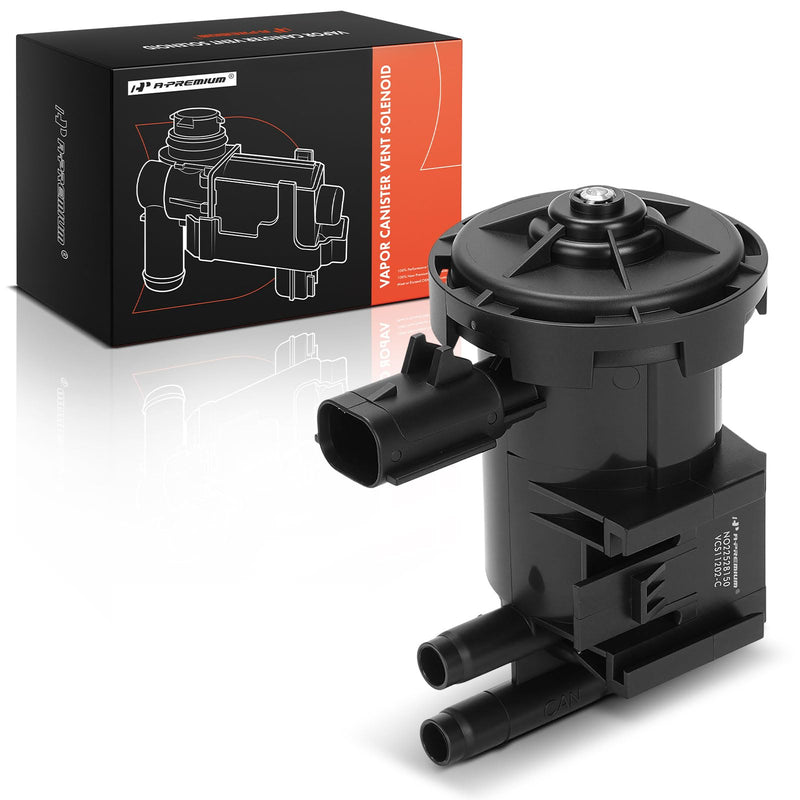 A-Premium Vapor Canister Purge Solenoid Valve Compatible with Dodge Grand Caravan, Ram 1500/2500, Caliber & Jeep Compass, Patriot & Chrysler Town & Country, Pacifica, Sebring, PT Cruiser & Plymouth
