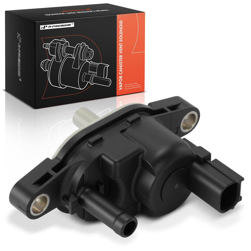 A-Premium Vapor Canister Purge Solenoid Valve Compatible with Honda Civic 2006-2011, Accord 2006-2012, Pilot 2009-2015, Odyssey 2011-2017, Ridgeline, Crosstour & Acura MDX, RDX, TSX, TL, ZDX, RL