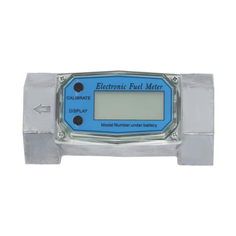 [Australia - AusPower] - findmall 1.5 Inch Turbine Flow Meter, 10.5-74Gpm Blue Fit for Diesel, Gasoline, Kerosene, Methanol, Water 